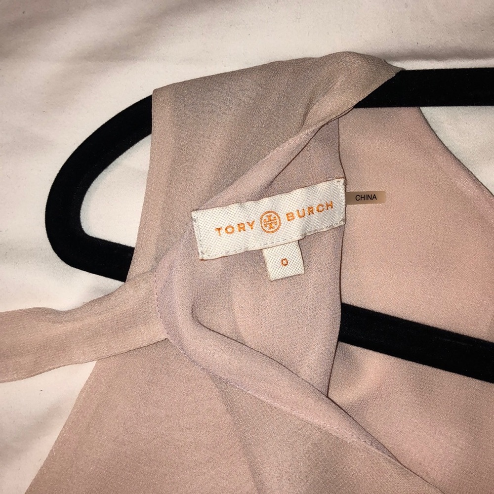 NWOT Tory Burch Back Bow Detail Blouse